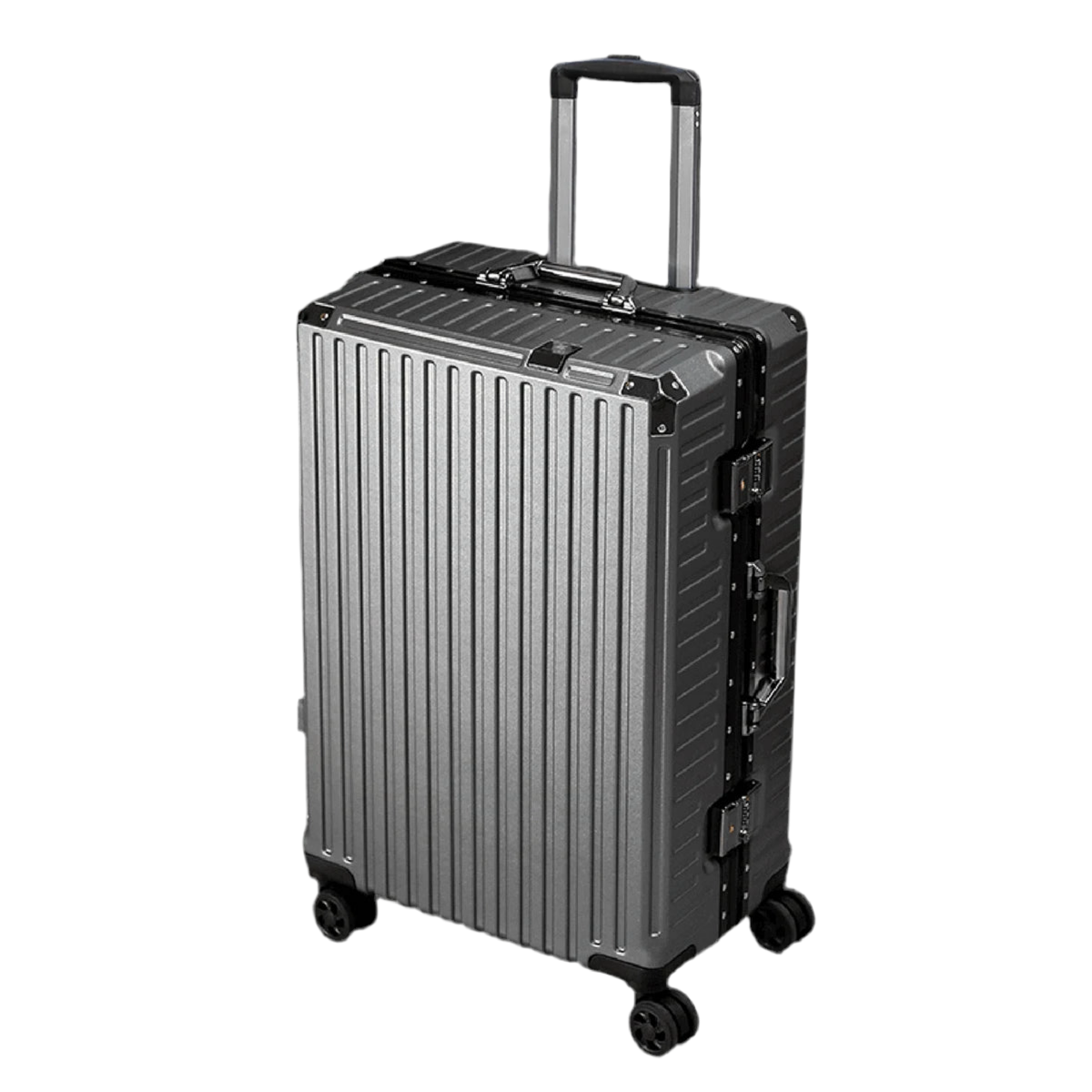 Valise Trolley de Luxe à Cadre Aluminium Port USB