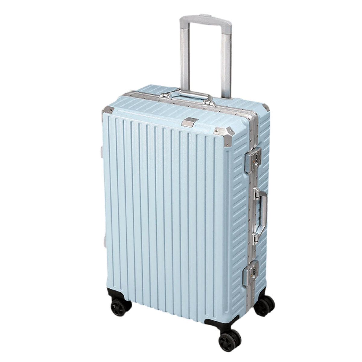 Valise Trolley de Luxe à Cadre Aluminium Port USB