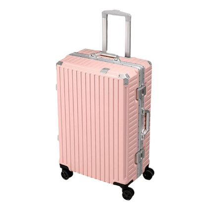 Valise Trolley de Luxe à Cadre Aluminium Port USB