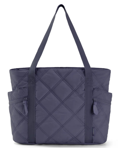 BAGSMART – Sac Cabas Matelassé pour Femme
Style Puffer avec Fermeture Zippée