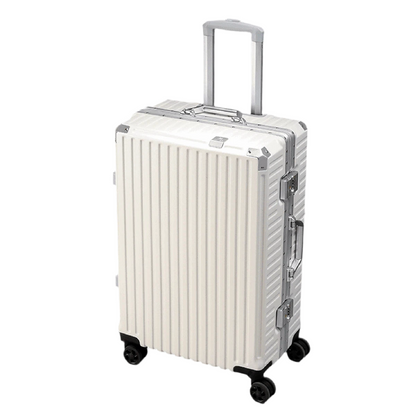 Valise Trolley de Luxe à Cadre Aluminium Port USB