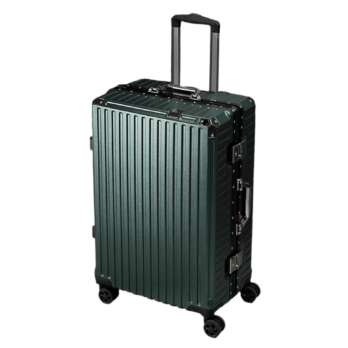 Valise Trolley de Luxe à Cadre Aluminium Port USB
