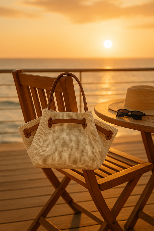Sac Bandoulière Femme 2025
Mini Sac à Main en Toile & Cuir Végétalien Haut de Gamme