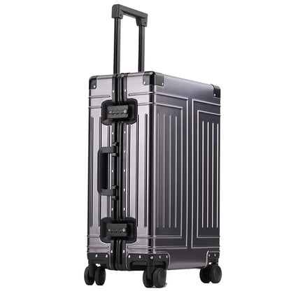 Aluminum-Magnesium Alloy Travel Suitcase